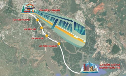 TP.HCM có thông báo “nóng” liên quan dự án metro Bến Thành - Cần Giờ