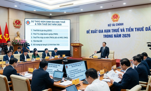 Bộ Tài chính đề xuất gia hạn hàng loạt loại thuế và tiền thuê đất trong năm 2026