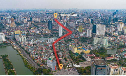 Tuyến đường “đắt nhất hành tinh” ở Hà Nội sắp có tổ hợp bãi đỗ xe với mức đầu tư gần 3.000 tỷ đồng