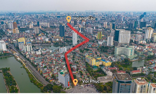 Tuyến đường “đắt nhất hành tinh” ở Hà Nội sắp có tổ hợp bãi đỗ xe với mức đầu tư gần 3.000 tỷ đồng