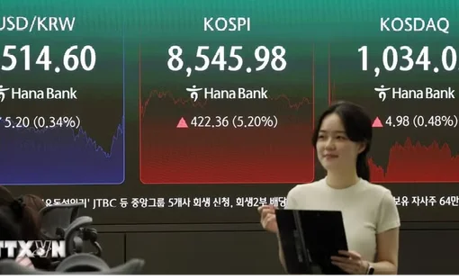 Hàn Quốc: Chỉ số KOSPI vượt qua 9.000 điểm, kỳ vọng sớm cán mốc 10.000 điểm