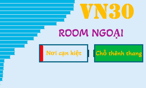 Room ngoại trong VN30: Nơi cạn kiệt, chỗ thênh thang