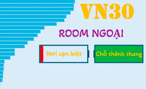 Room ngoại trong VN30: Nơi cạn kiệt, chỗ thênh thang