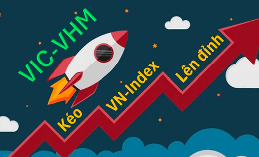 VN-Index tăng hơn 90 điểm từ đầu năm, bộ đôi VIC, VHM đóng góp gần 180 điểm
