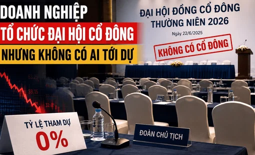 Độc lạ: công ty có doanh thu bằng 0, không ai đến dự đại hội cổ đông, giá cổ phiếu 1.300 đồng
