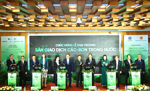 Chính thức vận hành sàn giao dịch các-bon Việt Nam