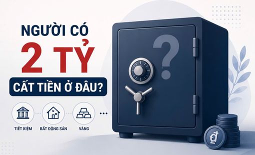 Người có trên 2 tỷ đồng "cất" tiền ở đâu?