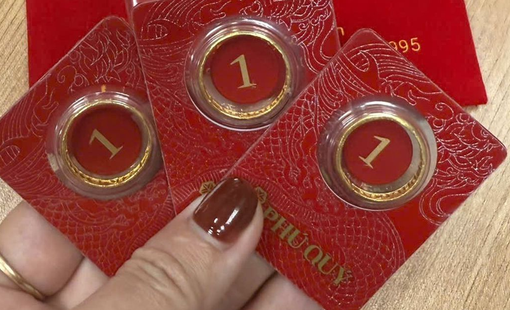Giá vàng trở lại đường đua đi xuống