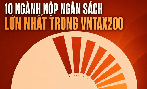 Bất động sản, dầu khí, ngân hàng đóng góp gần một nửa tổng nộp ngân sách của 200 doanh nghiệp lớn nhất