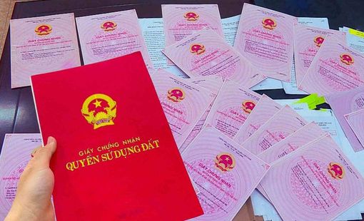 Đề xuất cấp Giấy chứng nhận quyền sử dụng đất (sổ đỏ) dưới dạng điện tử