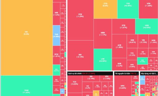 Nhóm cổ phiếu Midcap và Penny gặp áp lực bán mạnh
