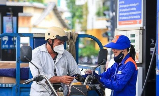 Giá xăng tiếp tục giảm, xăng E10 RON95 xuống còn 20.003 đồng/lít