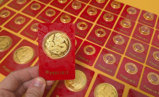 Giá vàng giảm phiên thứ ba liên tiếp