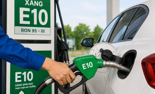 Giá xăng dầu đồng loạt tăng, xăng E10 RON 95 lên 22.660 đồng/lít