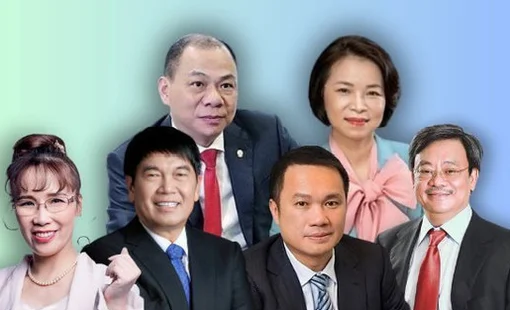 Tài sản vợ chồng tỷ phú Phạm Nhật Vượng chiếm gần 3/4 Top 20 người giàu nhất sàn chứng khoán Việt Nam
