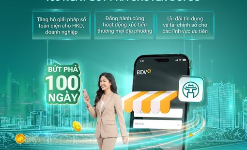 “100 ngày chuyển đổi số” tại Thủ đô: BIDV và những giải pháp trợ lực công nghệ, tài chính