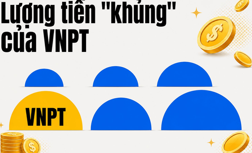 VNPT nắm giữ lượng tiền hơn 62.000 tỷ đồng, lớn hơn cả Vinhomes, Viettel Global
