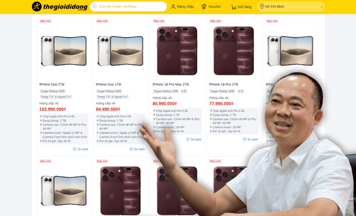 iPhone 18 vừa ra mắt, hơn 100.000 người Việt đã làm một việc chỉ sau hơn 24 giờ