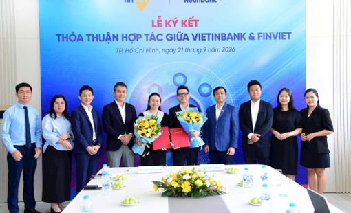 VietinBank hợp tác Finviet xây dựng hệ sinh thái tài chính số dành cho hộ kinh doanh