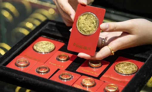 Giá vàng tiếp đà giảm giữa căng thẳng Trung Đông