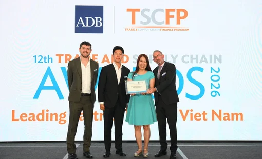 ADB vinh danh TPBank là Ngân hàng đối tác hàng đầu tại Việt Nam về tài trợ thương mại