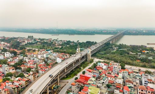 Cây cầu vượt sông 2 tầng đầu tiên và duy nhất tại Việt Nam