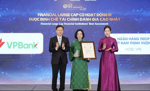 Kể câu chuyện hệ sinh thái qua một “bức tranh” thống nhất, VPBank ghi dấu tại IR Awards 2026
