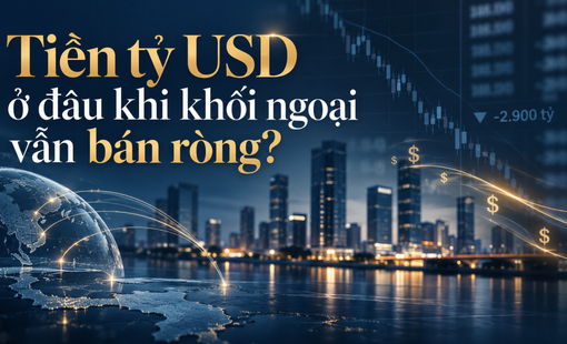 Tiền tỷ USD ở đâu khi khối ngoại vẫn bán ròng?