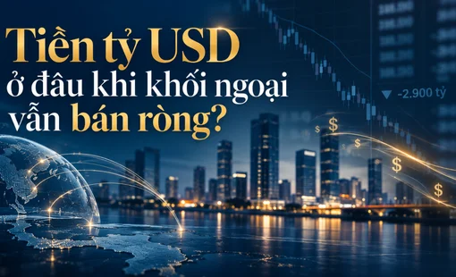 Tiền tỷ USD ở đâu khi khối ngoại vẫn bán ròng?