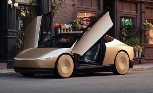 Tesla thử nghiệm xe taxi tự hành Cybercab không vô lăng