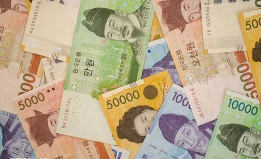 Đồng won Hàn Quốc tăng lên mức cao nhất kể từ tháng 10/2024