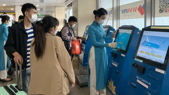 Khách bay từ Buôn Ma Thuột đã có thể làm thủ tục trực tuyến
