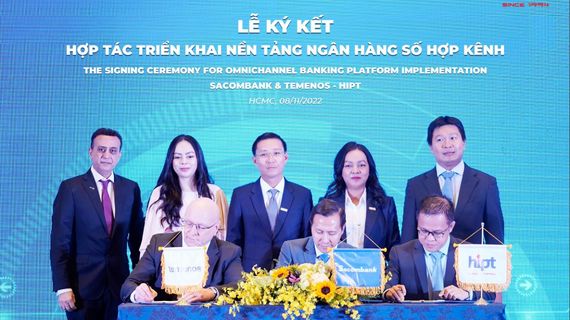 Sacombank hợp tác triển khai nền tảng ngân hàng hợp kênh với liên danh Temenos – HiPT