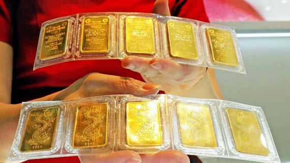Giá vàng tiếp tục đi xuống trước thềm cuộc họp của Fed