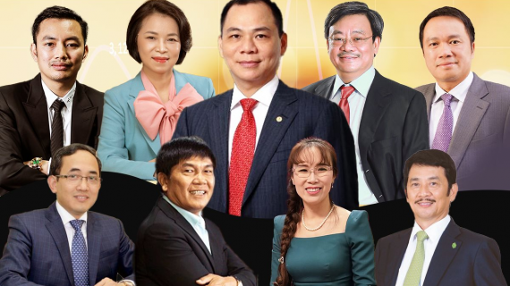 10 người giàu nhất sàn chứng khoán 2022: Tổng tài sản bốc hơi hơn 270 nghìn tỷ đồng trong một năm đầy khó khăn