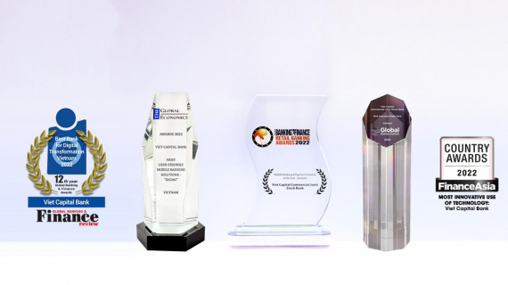 Chào dấu mốc 30, ngân hàng Bản Việt khẳng định mình khi đón nhận nhiều giải thưởng uy tín