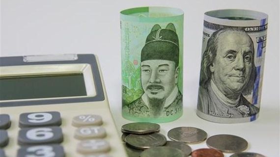Đồng won mất giá kỷ lục kể từ cuộc khủng hoảng tài chính toàn cầu 2009