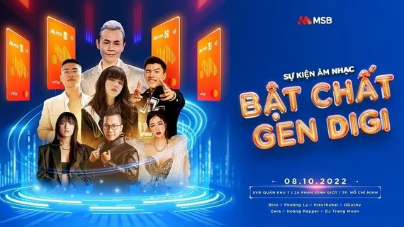 Sao Việt hội ngộ tại đại nhạc hội 'Bật chất Gen Digi' do MSB tổ chức