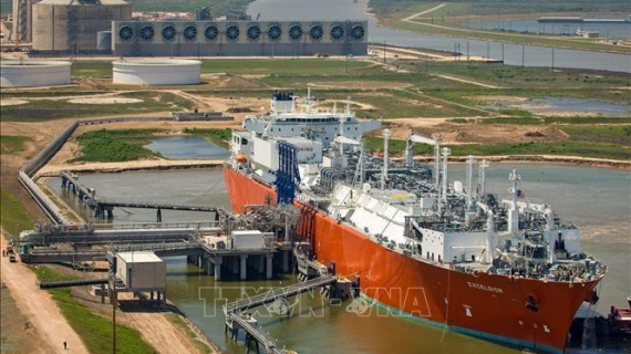 Tổng dự trữ khí đốt có thể sử dụng tại Mỹ gia tăng