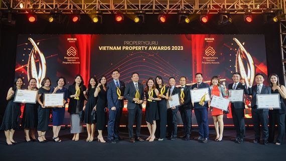 CapitaLand Development thắng lớn tại giải thưởng bất động sản Việt Nam PropertyGuru 2023