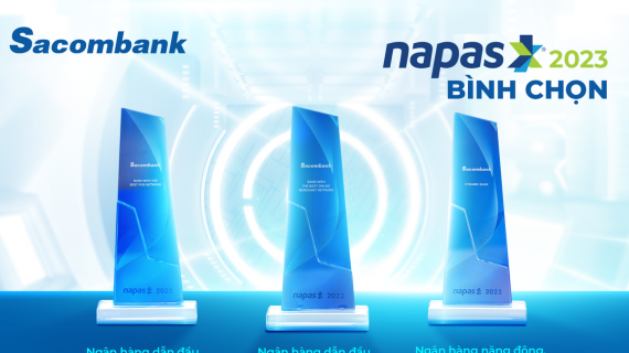 NAPAS vinh danh Sacombank với 3 giải thưởng