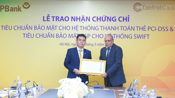 LPBank đạt hai chứng chỉ tiêu chuẩn bảo mật quốc tế