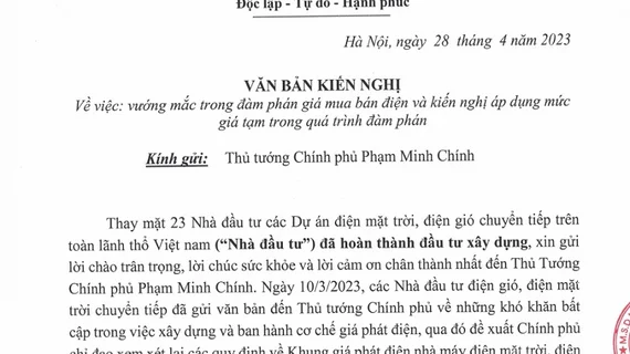 Giá mua điện tạm thời không đủ bù lỗ, 23 nhà đầu tư tiếp tục 