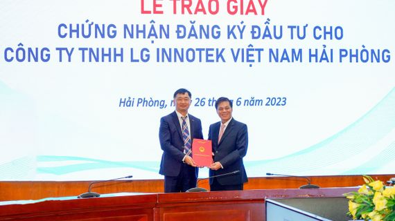 LG Innotek tăng vốn thêm hơn 1 tỷ USD vào Hải Phòng