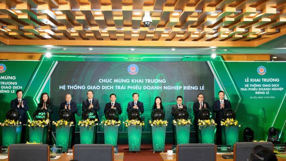 Chính thức vận hành hệ thống giao dịch trái phiếu doanh nghiệp riêng lẻ