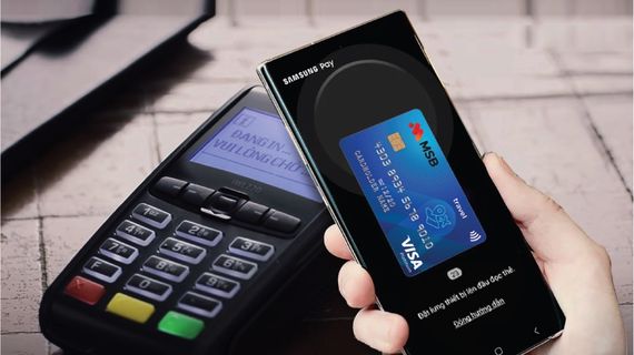 Thanh toán với Samsung Pay, chủ thẻ MSB nhận hoàn tiền 50% giá trị giao dịch