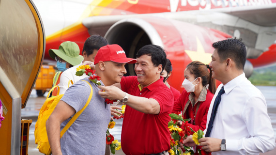 6 tháng đầu năm 2023, Vietjet tiên phong mở rộng bầu trời, hút khách quốc tế tới Việt Nam