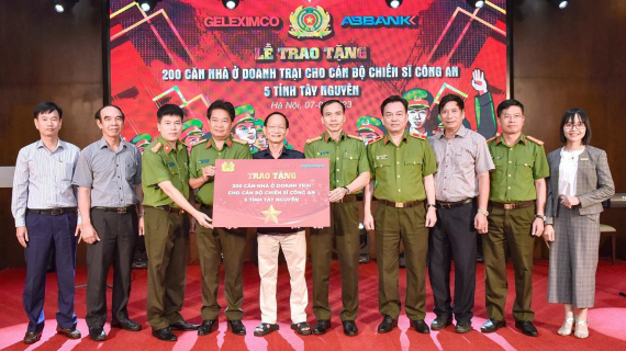 Xây dựng 200 căn nhà ở doanh trại cho chiến sỹ Công an tại các xã khó khăn