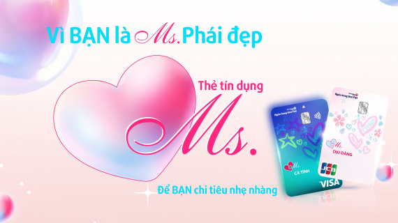 BVBank ra mắt thẻ tín dụng dành riêng cho phái đẹp, ưu đãi hoàn tiền đến 10%
