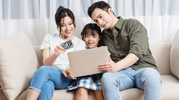 Chi tiêu thông minh cho gia đình, lựa chọn thẻ tín dụng MSB Mastercard Family